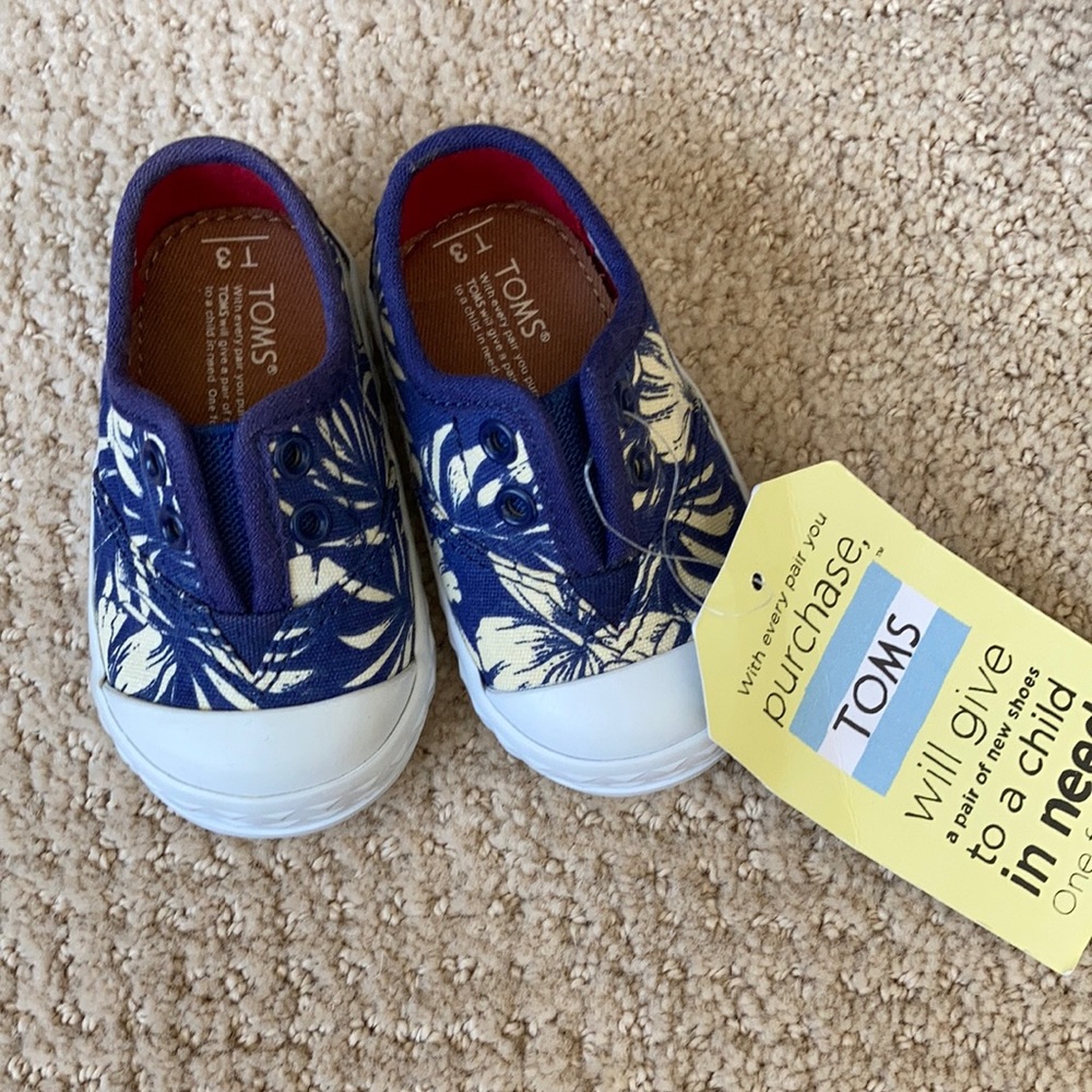 Toms Baby Shoes size 3